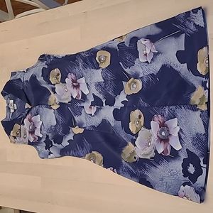 LIKE NEW Star C.C.C Floral Print 1960s Gogo Mini Dress